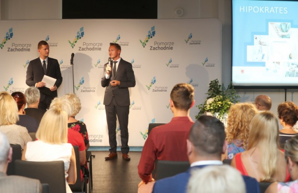 Gala finałowa plebiscytu „Hipokrates Roku” z udziałem marszałka województwa Olgierda Geblewicza. 