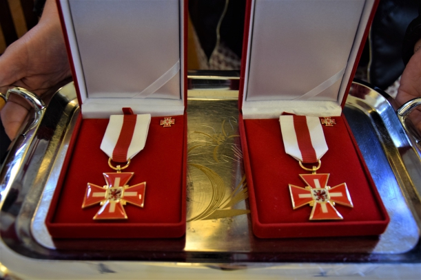 Odznaki Honorowe Gryfa Zachodniopomorskiego. 