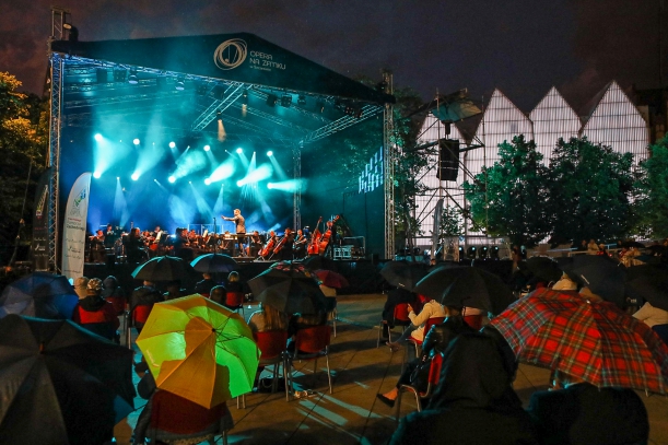 Koncert na Placu Solidarności w Szczecinie