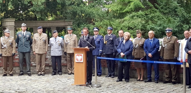 Uroczystości na Cmentarzu Centralnym w Szczecinie, 17.09.2019 r. 