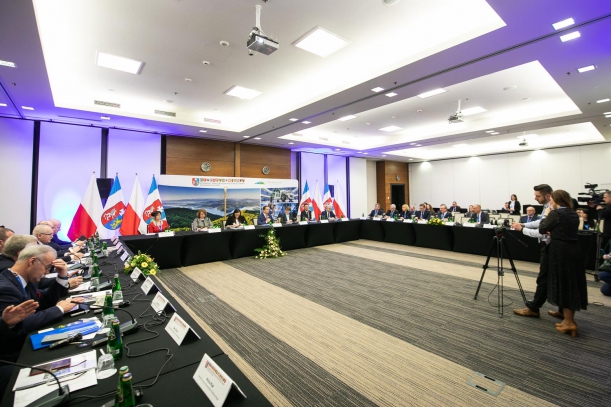 Obrady Konwentu Marszałków Województw RP w Arłamowie - fot. Urząd Marszałkowski Województwa Podkarpackiego.  