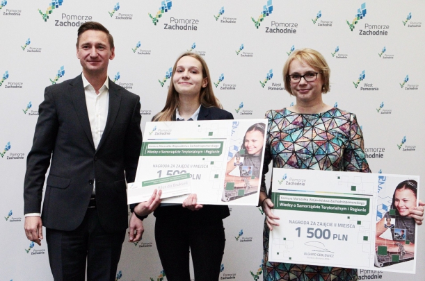 Drugie miejsce zajęła Matylda Godlewska z Gimnazjum nr 42 w Szczecinie. 