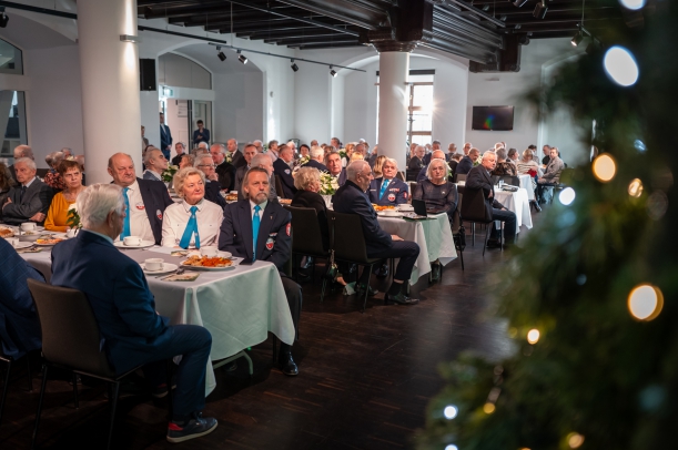 Wigilijne spotkanie marszałka Olgierda Geblewicza z kombatantami