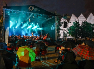 Koncert na Placu Solidarności w Szczecinie