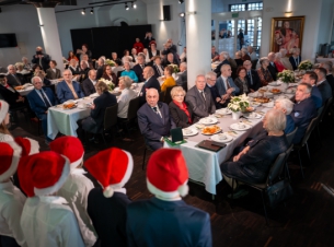 Wigilijne spotkanie marszałka Olgierda Geblewicza z kombatantami